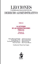 Lecciones y  materiales para el estudio del Derecho administrativo. 9788498900798