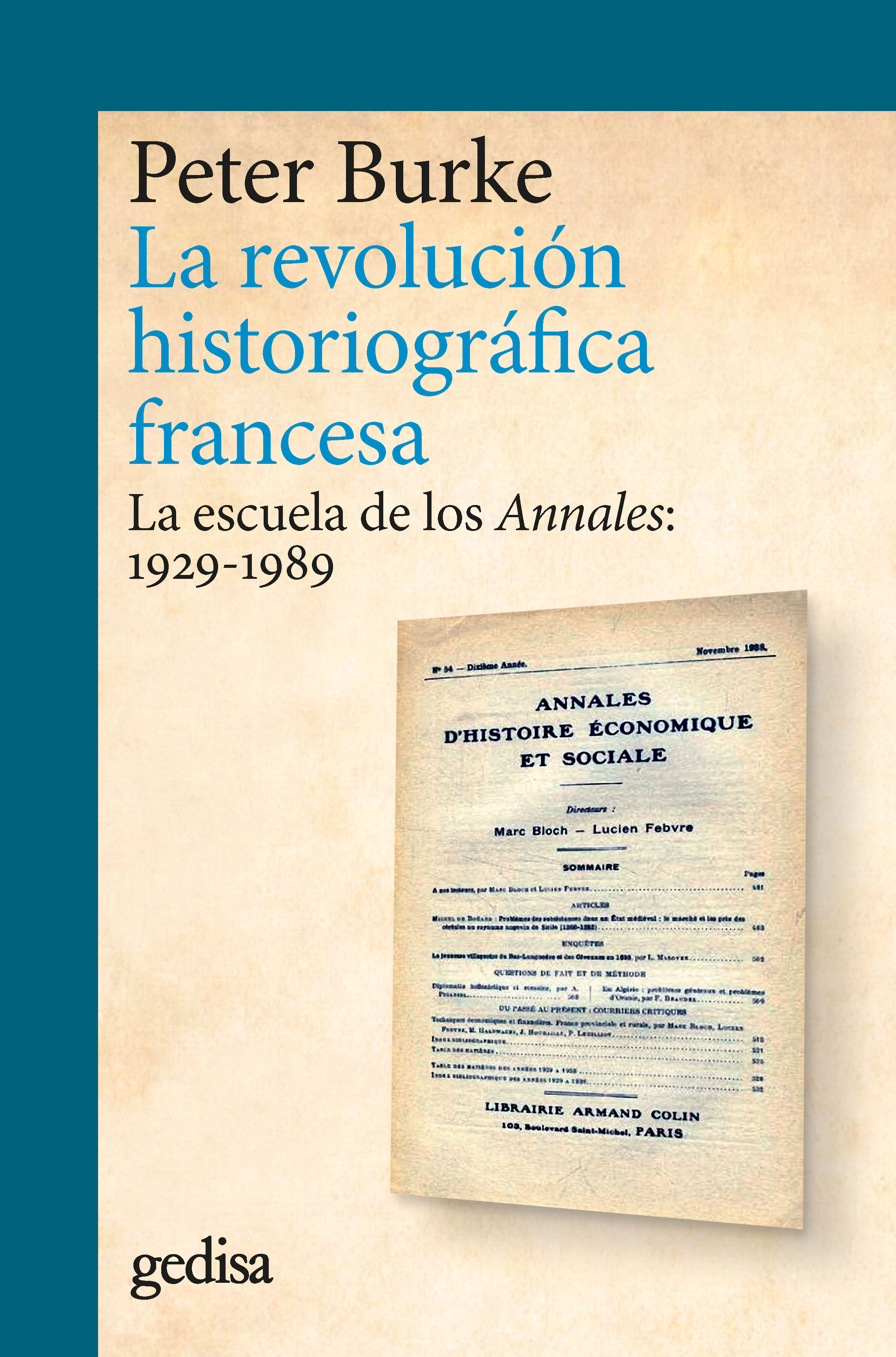 La revolución historiográfica francesa. 9788418914614