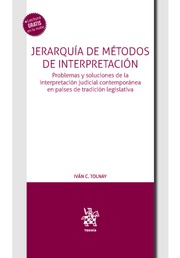 Jerarquía de métodos de interpretación. 9788411133210