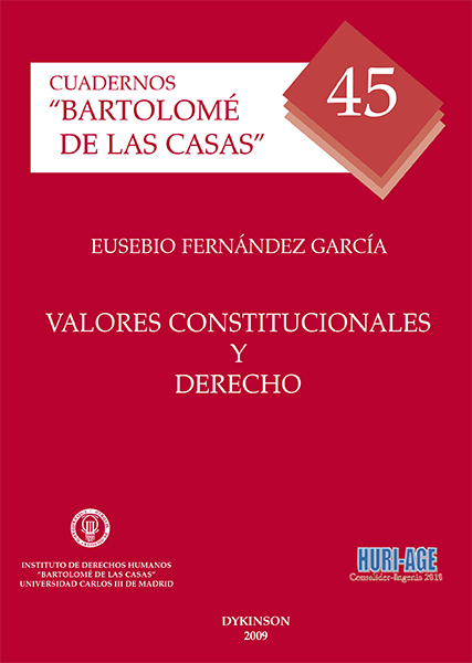 Valores constitucionales y Derecho. 9788498497885