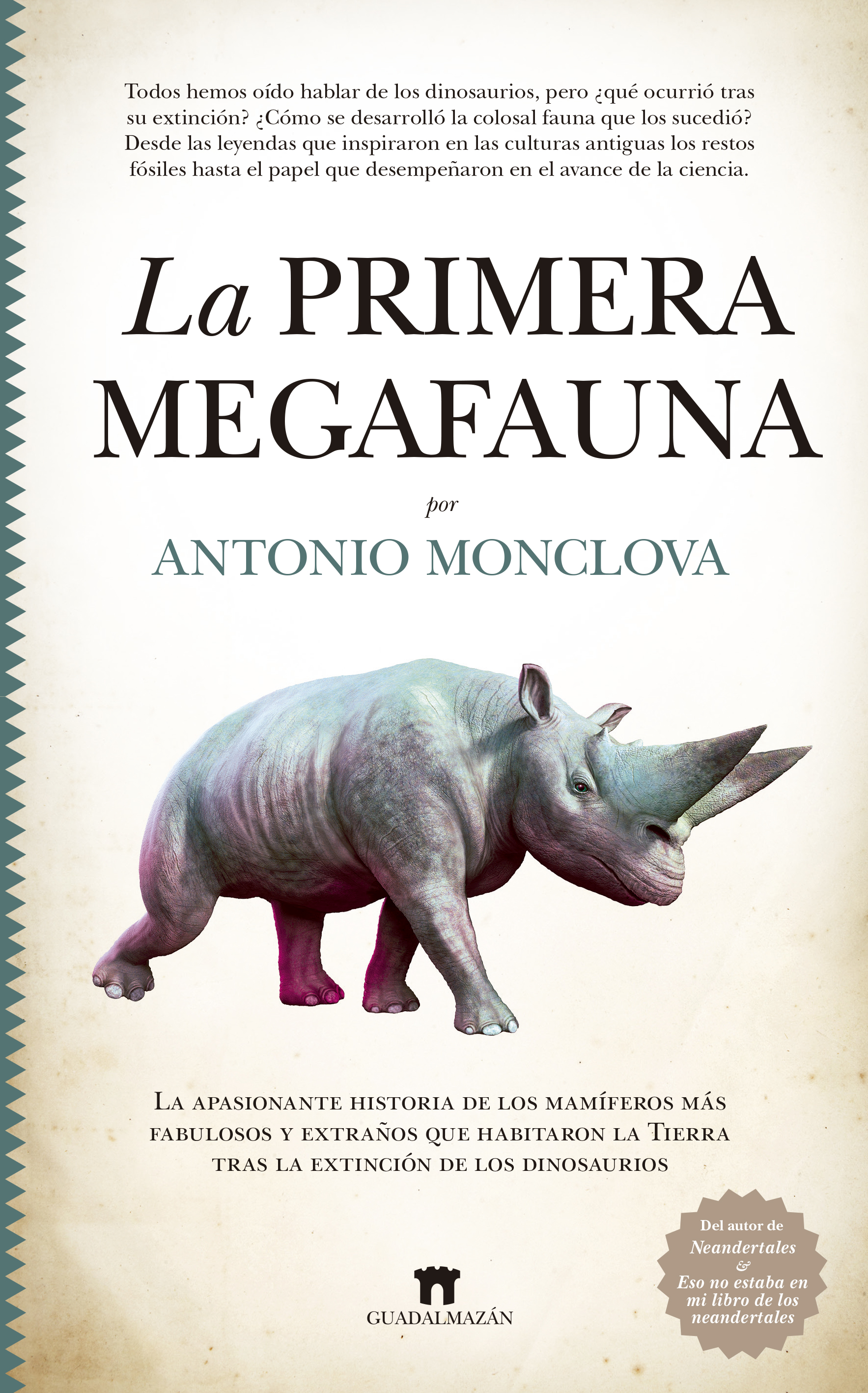La primera megafauna. 9788417547943