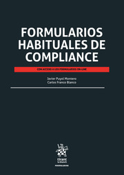 Formularios habituales de Compliance. 9788411694636