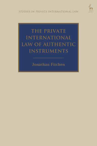 The private international law of authentic instruments