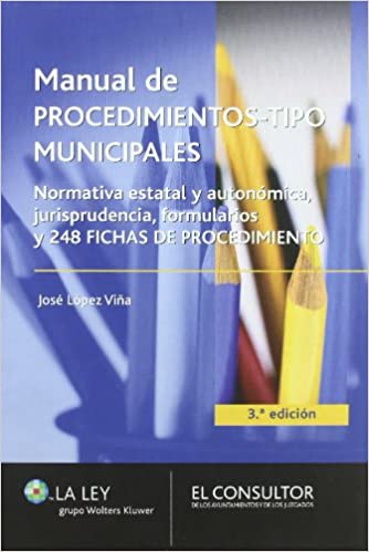 Manual de procedimientos-tipo municipales. 9788470522741