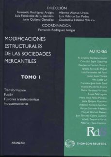 Modificaciones estructurales de las sociedades mercantiles. 9788499034256