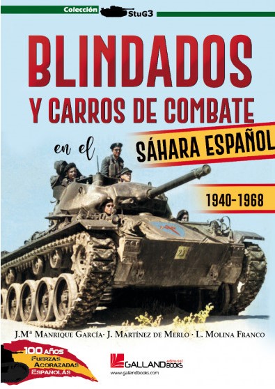 Blindados y carros de combate en el Sáhara español