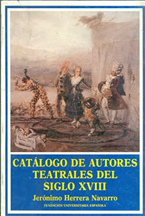 Catálogo de autores teatrales del siglo XVII. 9788473924979