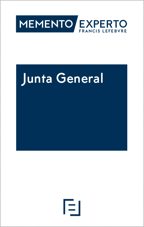 MEMENTO EXPERTO-Junta General. 9788419896728
