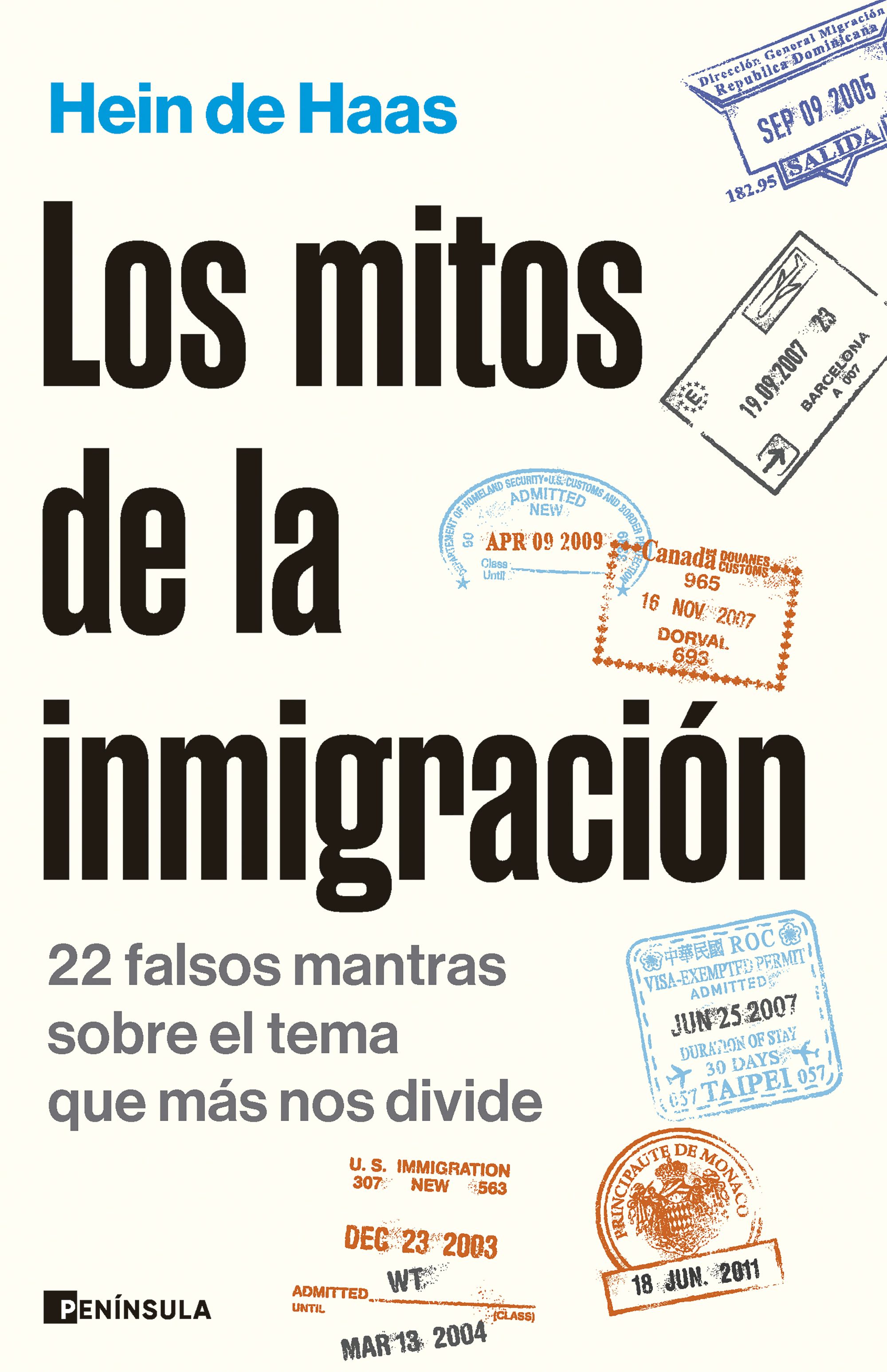 Los mitos de la inmigración. 9788411002523