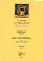 Pleitos de Hidalguía que se conservan en el Archivo de la Real Chancillería de Valladolid (extracto de sus expedientes). 9788412814811