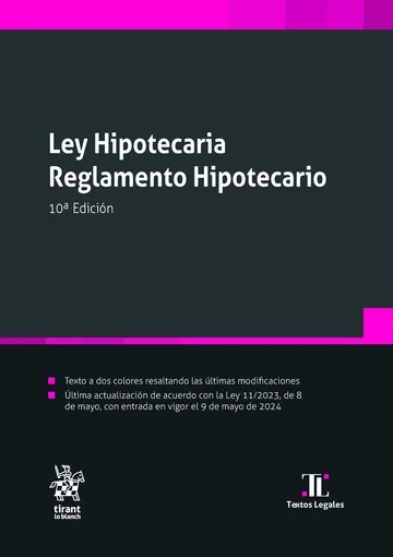 Ley Hipotecaria Reglamento Hipotecario . 9788410711211