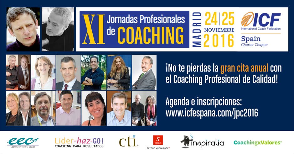 Librería Oficial del las  XI Jornadas Profesionales de Coaching de  ICF Espana 