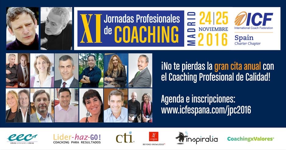 Librería Oficial del las  XI Jornadas Profesionales de Coaching de  ICF Espana . 244