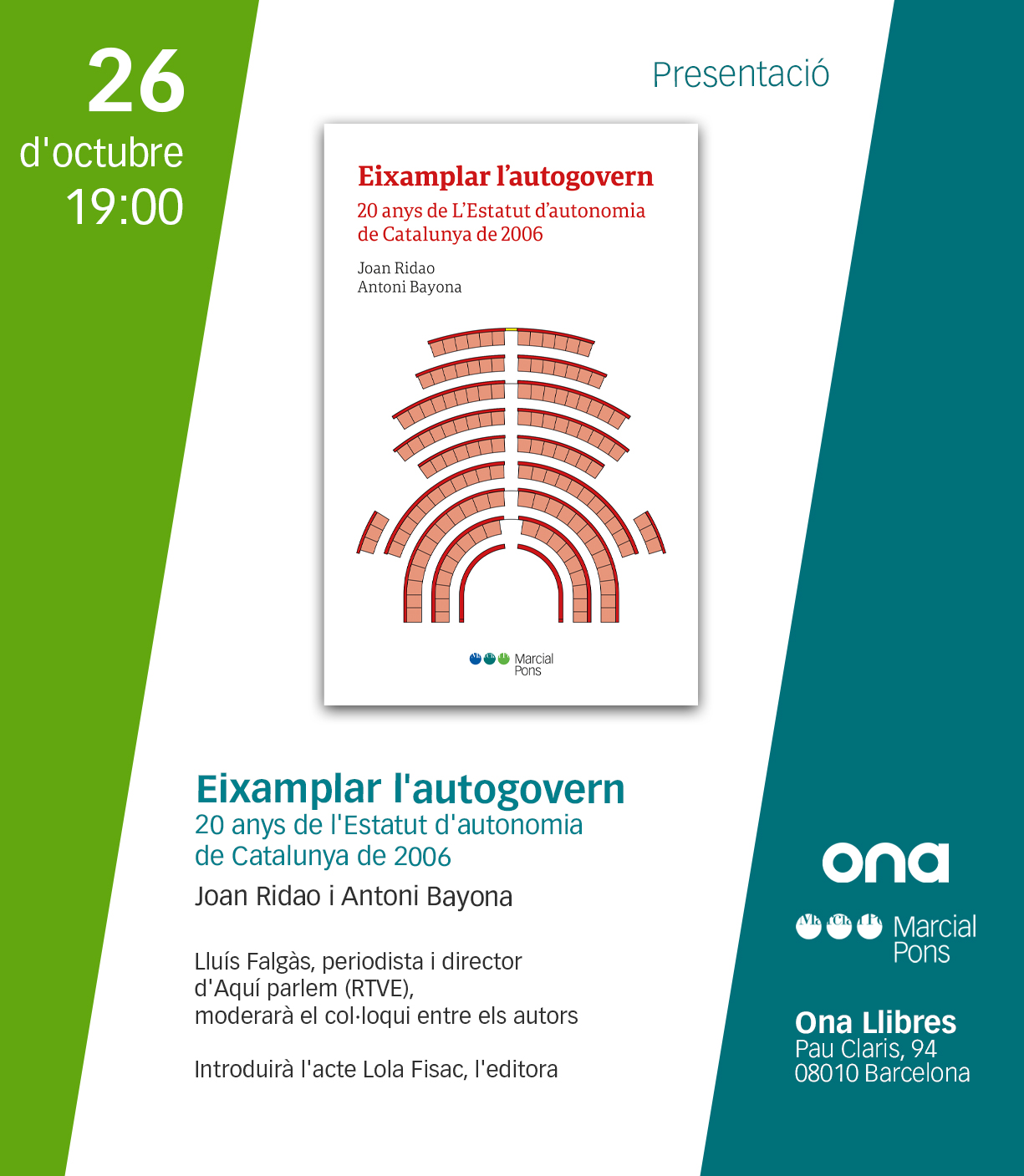 Eixamplar l’autogovern 20 anys de l’Estatut d’autonomia de Catalunya de 2006
