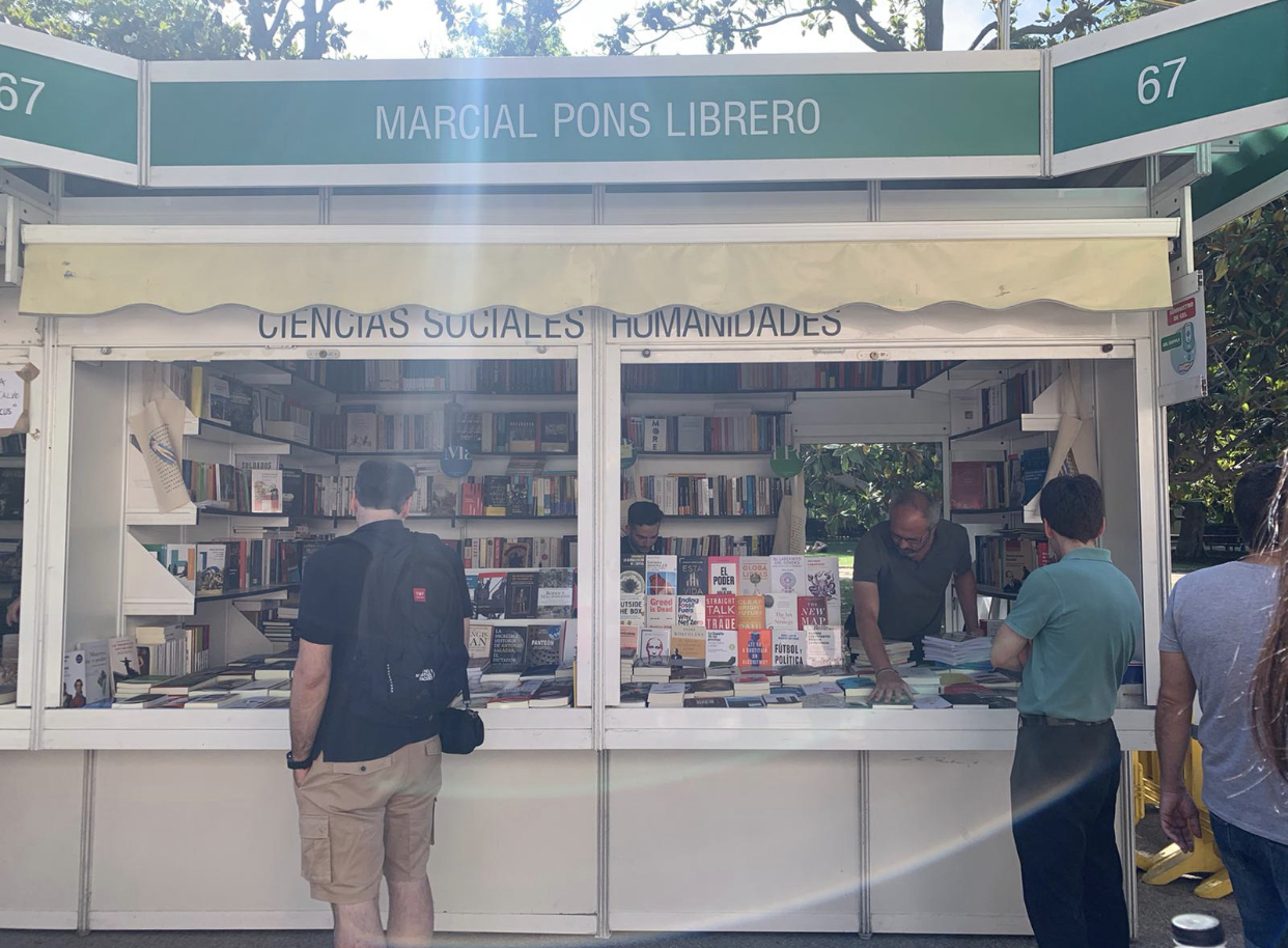 Marcial Pons en la 82ª Edición de la Feria del Libro de Madrid