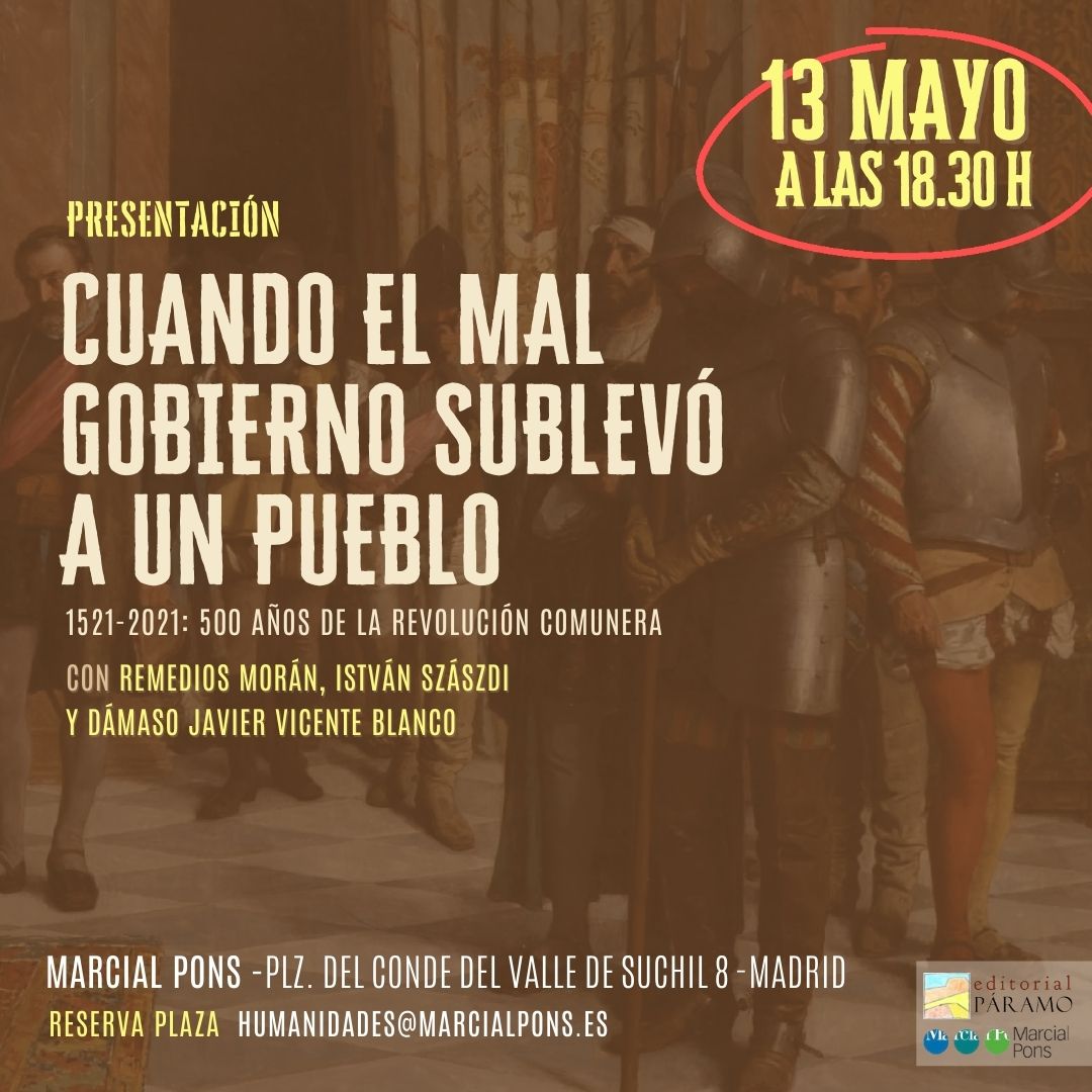 Presentación del libro 'Cuando el mal gobierno sublevó a un pueblo'. 450