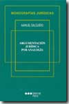 Argumentación jurídica por analogía. 9788472489929