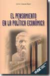 El pensamiento en la política económica. 9788473563048