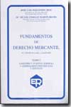 Fundamentos de Derecho Mercantil. 9788484940807