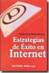 Estrategias de éxito en Internet. 9788480888998