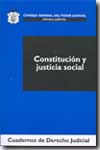 Constitución y justicia social. 9788496228207