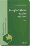 Les générations rurales 1945-2002