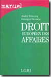 Droit européen des affaires