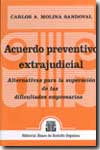 Acuerdo preventivo extrajudicial