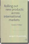 Rolling out new produts across international markets. 9780333794647