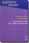La communication des collectivités locales. 9782275023120