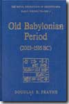 Old Babylonian period. 9780802058737