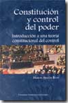 Constitución y control del poder