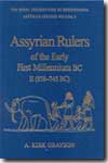 Assyrian rulers of the early first millenium BC. 9780802059659