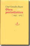 Obra periodística. 9788489455726