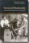 Voices of modernity. 9780521008976