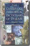 The Cambridge historical dictionary of disease. 9780521530262