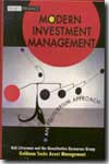Modern investment management