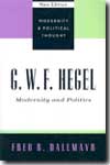 G.W.F. Hegel. 9780742521377