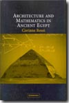 Architecture and mathematics in Ancient Egypt. 9780521829540