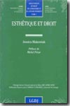 Esthétique et Droit. 9782275024509