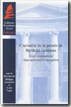 L'actualité de la pensée de Berthold Goldman