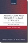 Anti-fascism and memory in East Germany. 9780199276264
