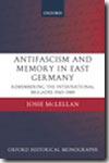 Anti-fascism and memory in East Germany