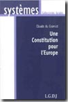 Une Constitution pour l'Europe. 9782275024691
