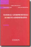 Materiali giurisprudenziali di Diritto amministrativo