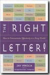 The right letter!