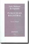 Publicidad registral