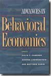 Advances in behavioral economics. 9780691116822