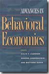 Advances in behavioral economics. 9780691116822