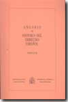 Anuario de historia del derecho español. 100708568